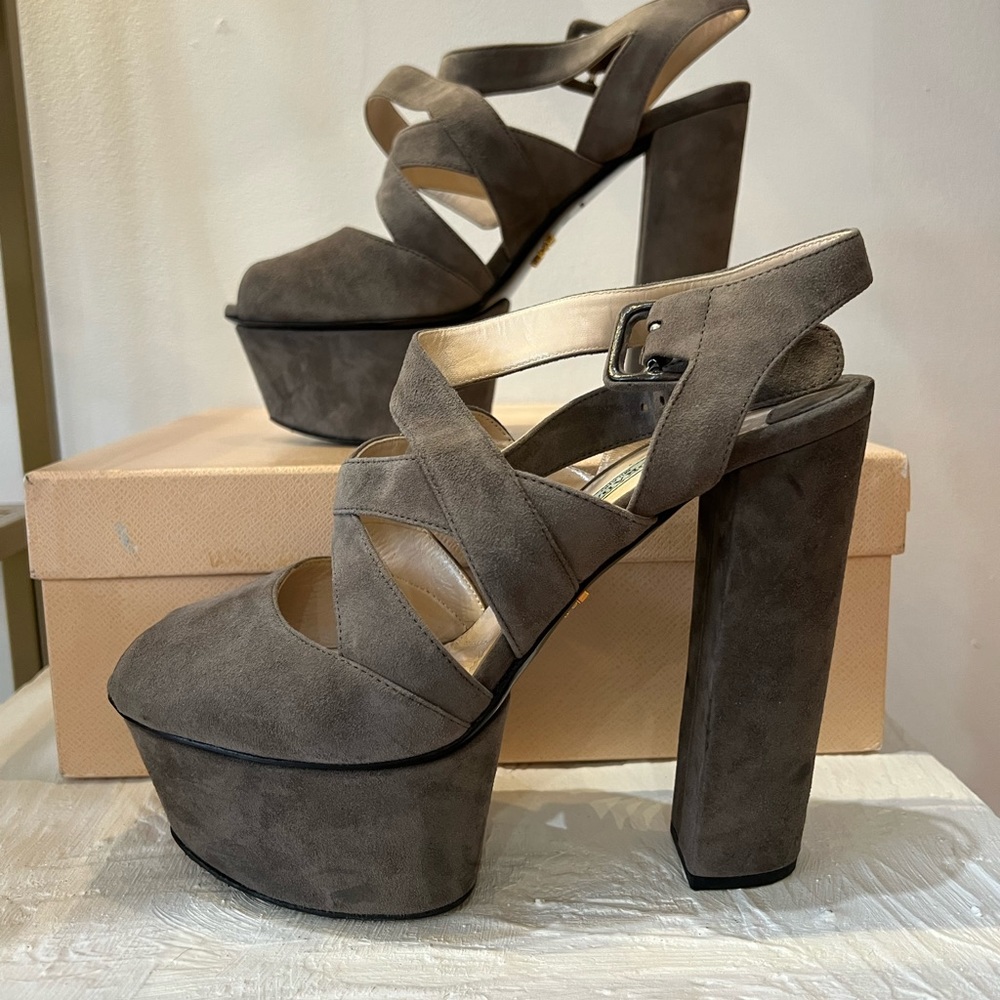 prada platform heel